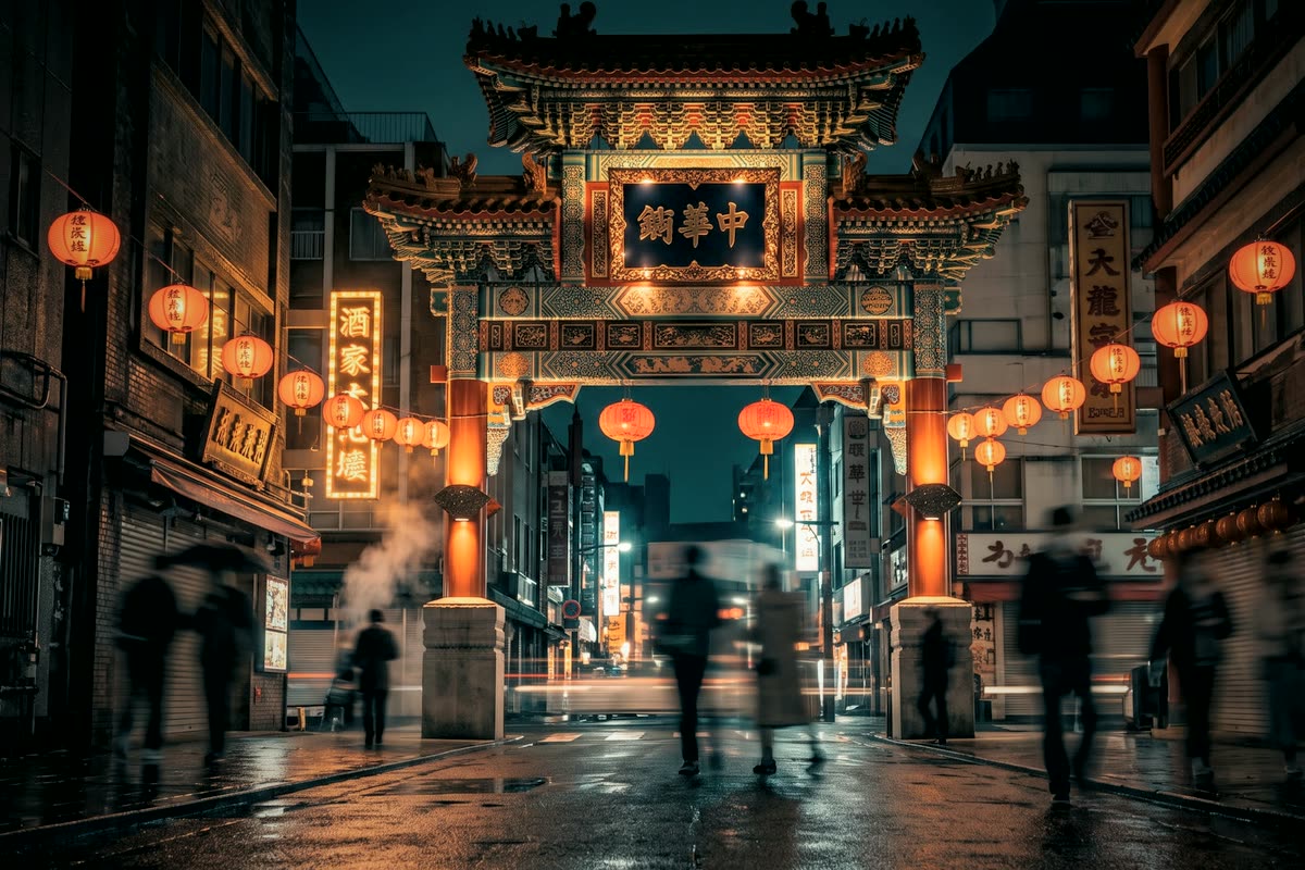 1945 — THE BLACK MARKET / 闇市